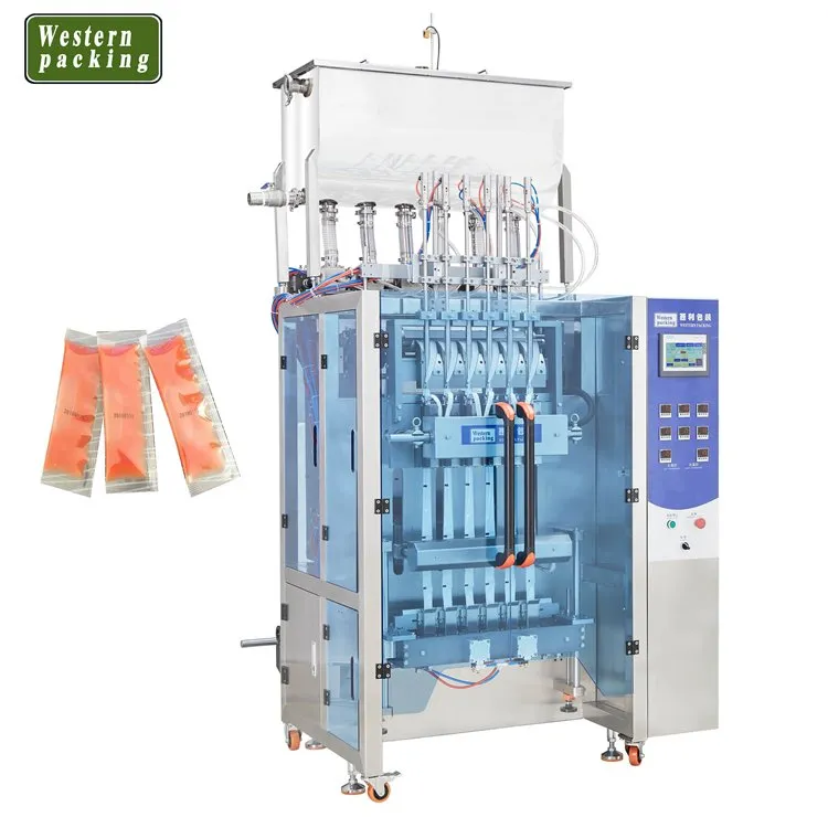 Çok Yollu Üç Taraflı Poşet Jöle Paketleme Makinası