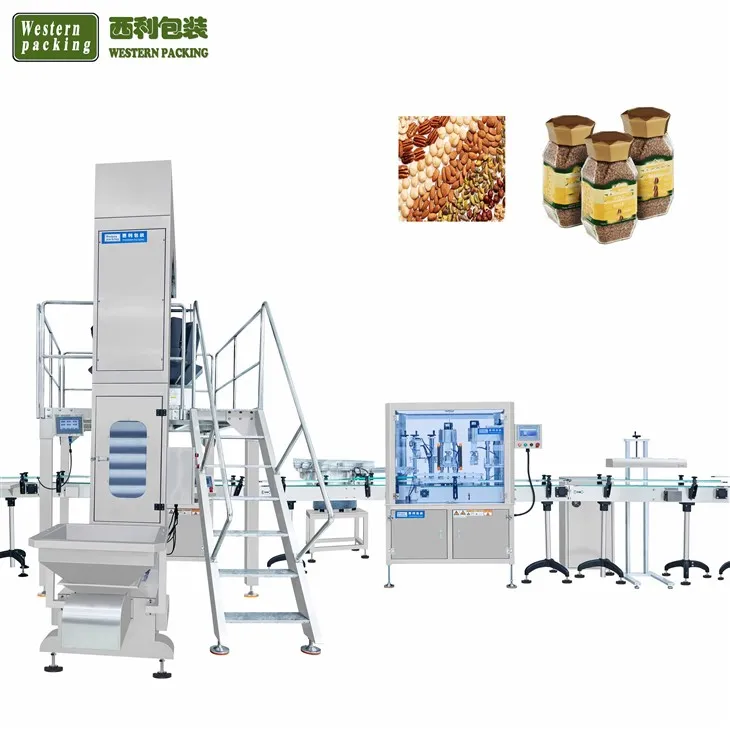 Automatic Bottle Jars Granule Filling Machine Manufacturers suppliers