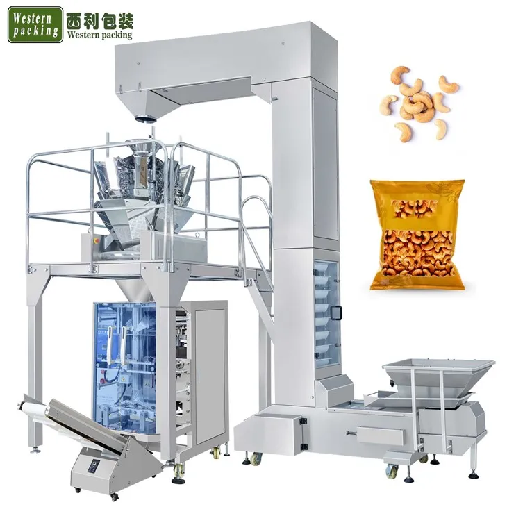 Kaju Fıstığı Dolum Paketleme Makinesi Azot