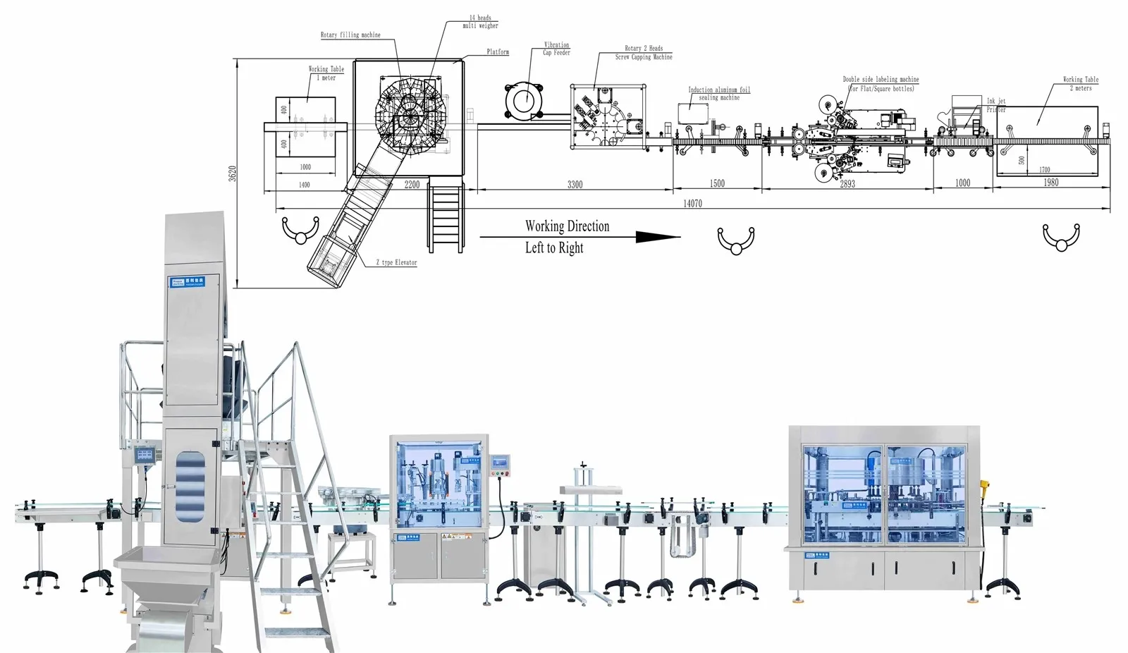 Automatic bottle jars granule filling machine Automatic bottle jars granule filling machine