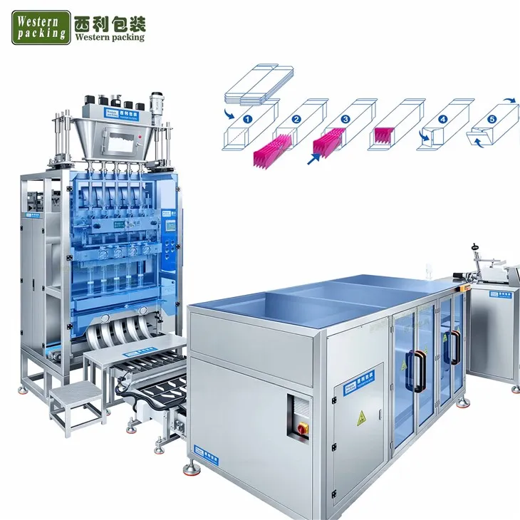 Stick Poşet Paket Kartonlama Makinası