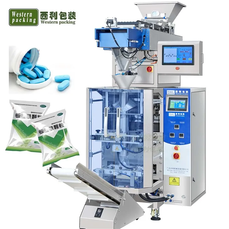 Tablet Hapları Çantalı Sayma ve Paketleme Makinesi